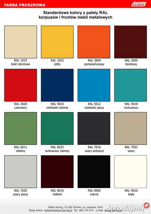 Metalowe szafki ubraniowe BHP małopolskie Tarnów