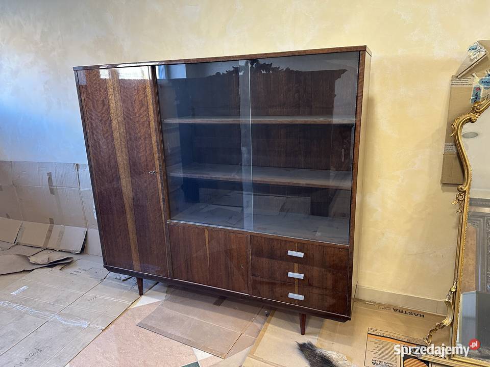 Biblioteka regał z PRL Meble mazowieckie Płock