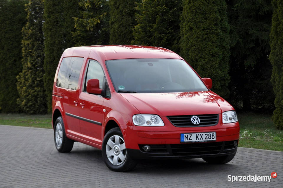 Volkswagen Caddy 16MPI102LifeKlimatronikI aluminiowe felgi Ostrów Mazowiecka