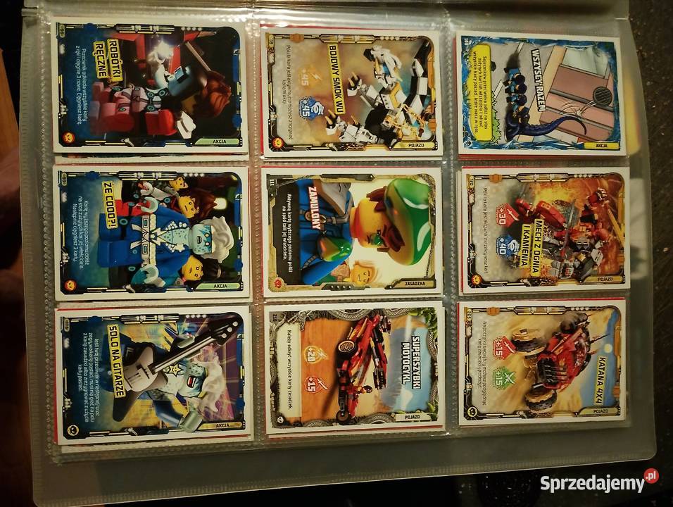 Karty Ninjago seria 5 Chorzów sprzedam