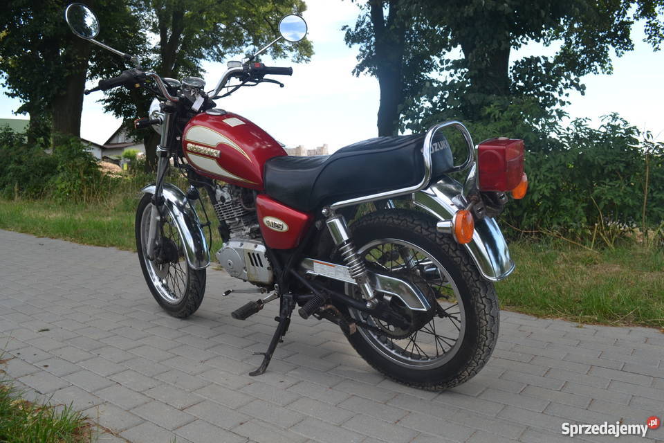 Suzuki gn 125 Sprowadzone z Niemiec Suzuki Brodnica