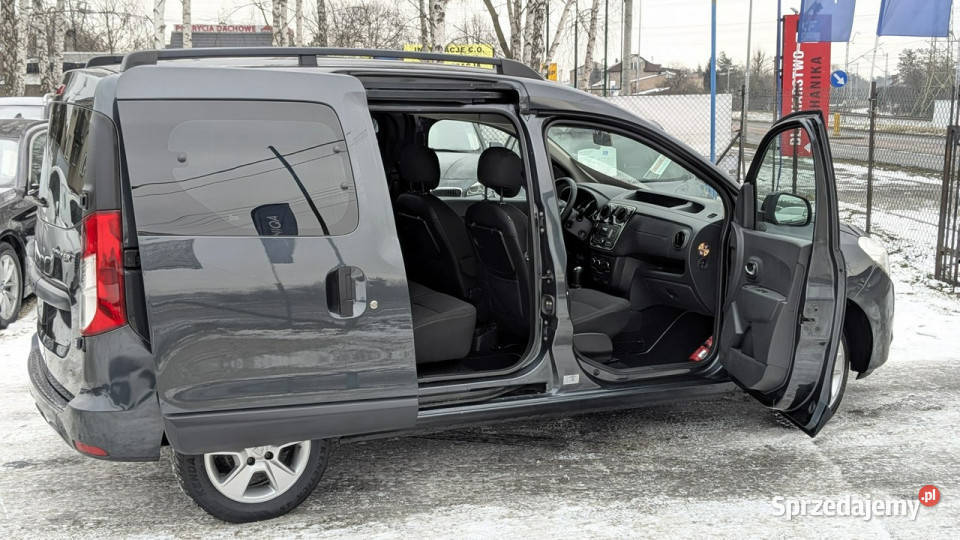Dacia Dokker 16MPi102OPŁACONYBezwypadkowy aluminiowe felgi
