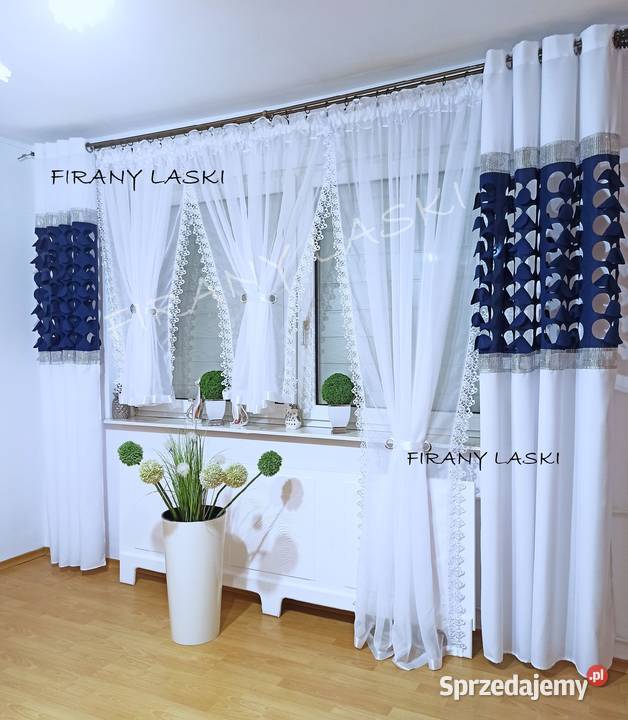 Firana balkonowa firany gotowe gipiura firanki Radomsko