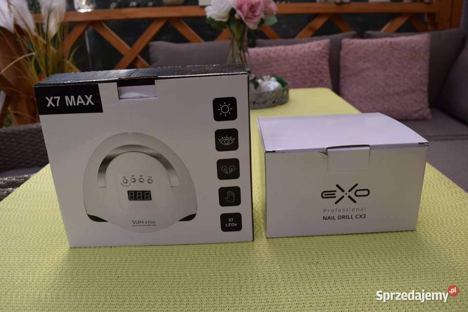 Frezarka do Paznokci EXO EKO CX3Lampa SUN Olsztyn