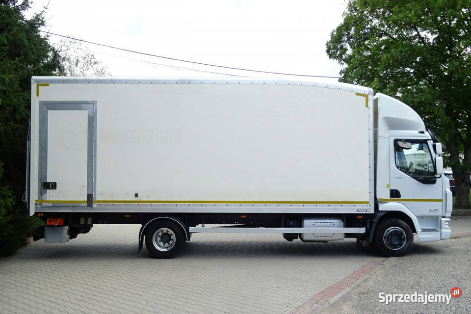 DAF LF 210 euro 6 kontener aerodynamiczny winda elektryczne szyby Góra Kalwaria