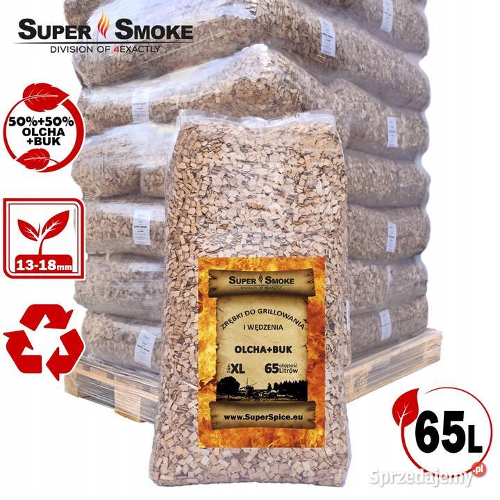 Zrębki Wędzarnicze Super Smoke OLCHABUK KL13