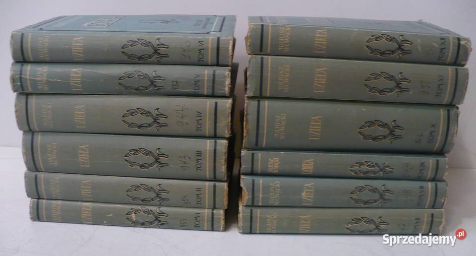 Słowacki Dzieła tom 1 12 Komplet 1949 Białystok