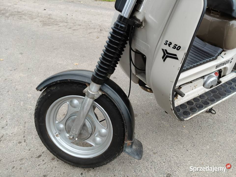 Simson sr50 skuter 1988 motorower nieuszkodzony Kalisz