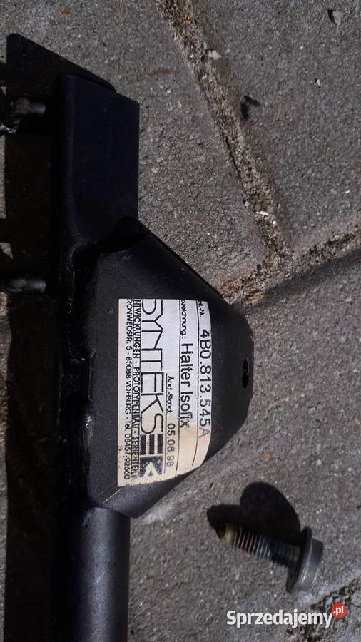 Isofix audi a6 c5 uchwyt ze srubami Akcesoria Garwolin