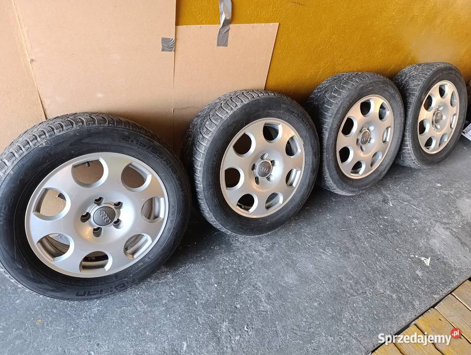 Koła Zimowe Felgi 16 5112 komplet Audi a4a6 lubelskie Chełm