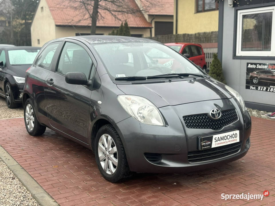 Toyota Yaris Gwarancja Salon Polska Super Stan elektrochrom. lusterka boczne Yaris mazowieckie sprzedam