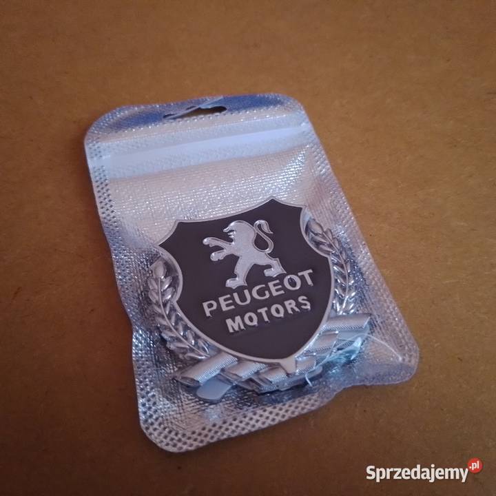 Naklejki 3D metalowe Peugeot mazowieckie Wyszków