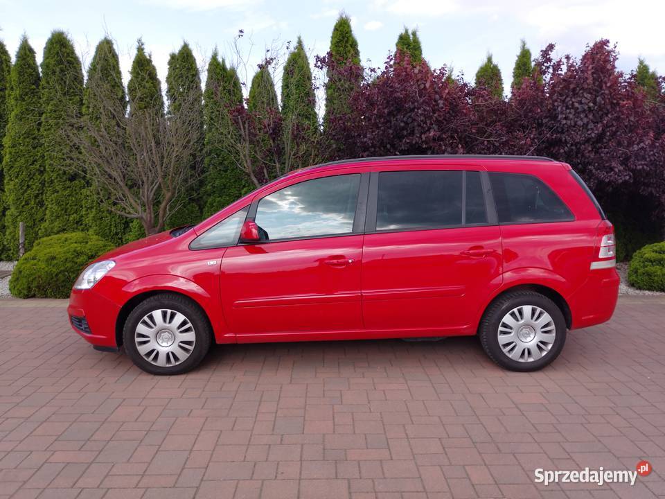 Opel Zafira B Lifting 2012r 16 150 gaz CNG ASR (kontrola trakcji) wielkopolskie Witkowo