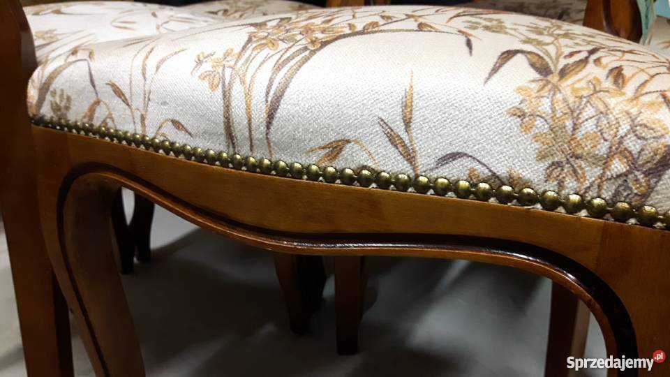 Stylowe krzesła ludwikowskie 4