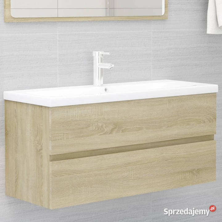 Szafka pod umywalkę dąb sonoma 100x385x45 Warszawa