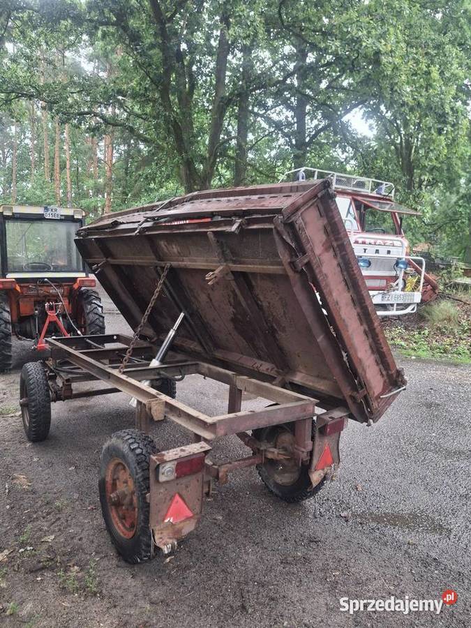 Przyczepa wywrotka Multicar kiper 2stronny Krosno Odrzańskie sprzedam