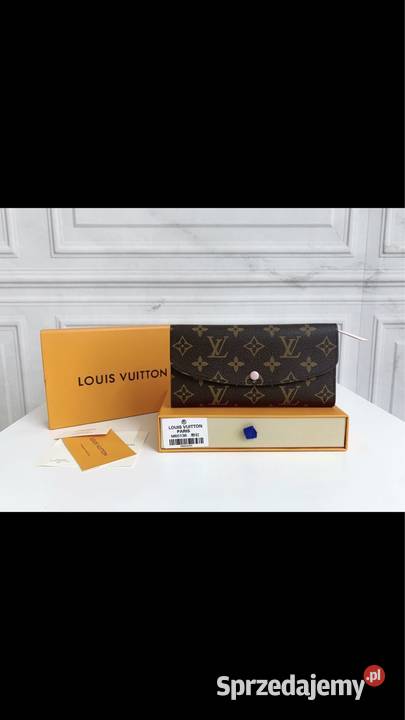 Portfel louis vuitton skóra canvas pudełko Łódź sprzedam