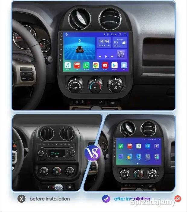 Radio Android 12 Jeep kompas Patriot 20112017r sprzedam