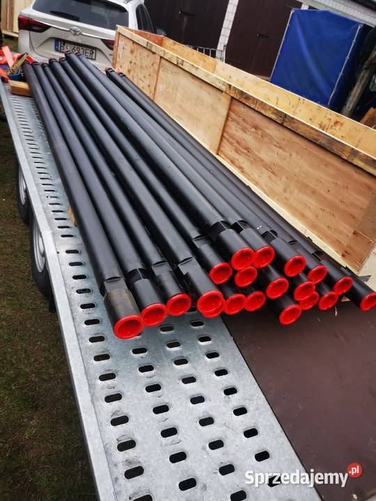 Żerdzie wiertnicze 76mm wiertnica pompy ciepła Pozostałe Augustów sprzedam