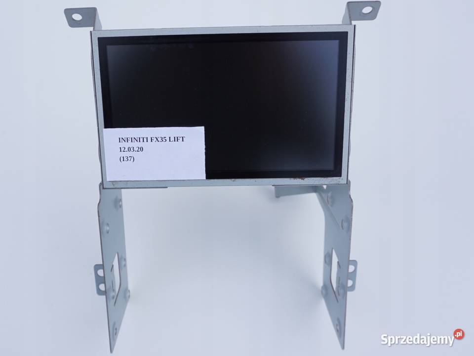 WYŚWIETLACZ EKRAN MONITOR INFINITI FX35 FX45 wielkopolskie Nowy Tomyśl