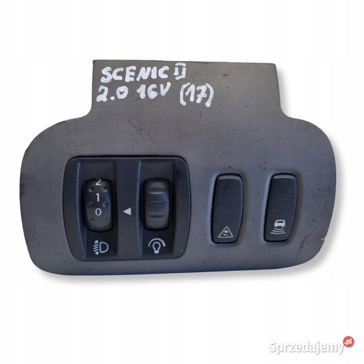 PANEL REGULACJI WYSOKOŚCI ŚWIATEŁ Renault Scenic lubelskie Chełm