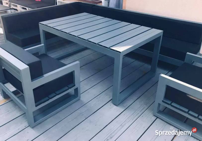 Narożnik ogrodowy zestaw ogrodowy wypoczynek Dębica