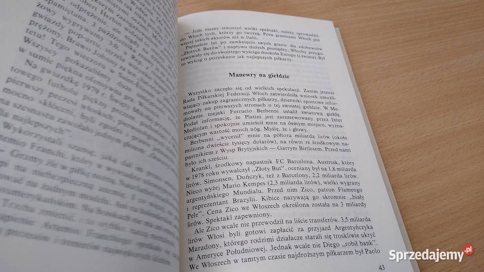 Moje życie mecz Michel Platini pomorskie Gdańsk