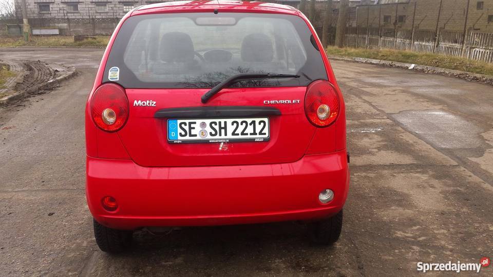 Chevrolet Matiz LPG Gaz eszyby central ABS zachodniopomorskie Pyrzyce