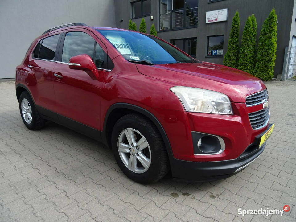 Chevrolet Trax 16 LT Bezwypadkowy Krajowy Stan aluminiowe felgi Trax Samochody osobowe Łódź