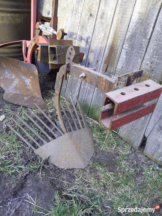 Traktorek ogrodniczy dzik samoróbka Raciąż