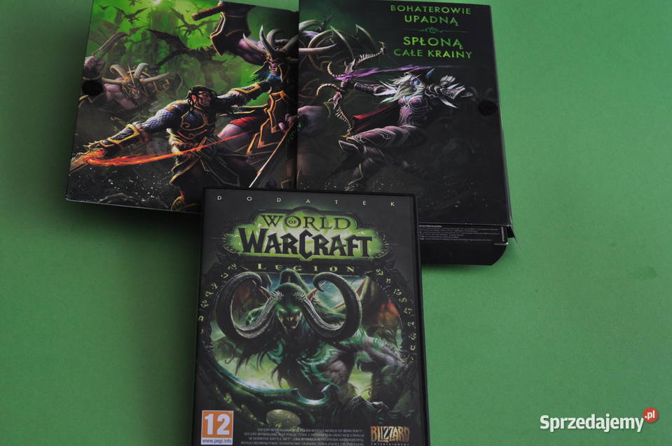 Warcraft Legion Artbook gra Pozostałe zachodniopomorskie Koszalin sprzedam
