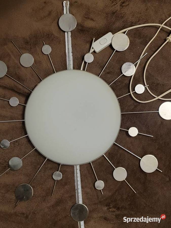 Lampakinkiet ścienny okrągła loft industry śląskie Gliwice