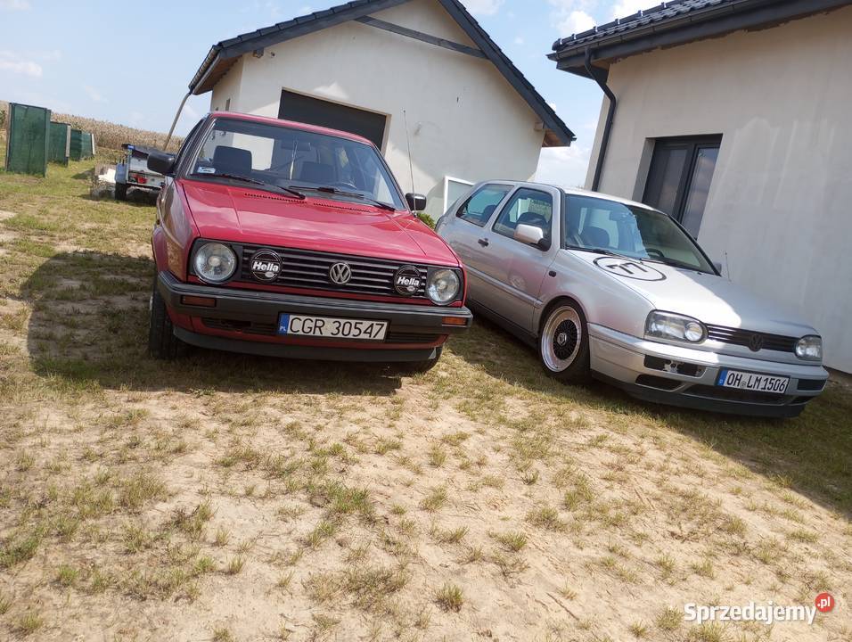 Volkswagen Golf Mk 3 18 benzyna klimatyzacja lakier metallic Świecie nad Osą