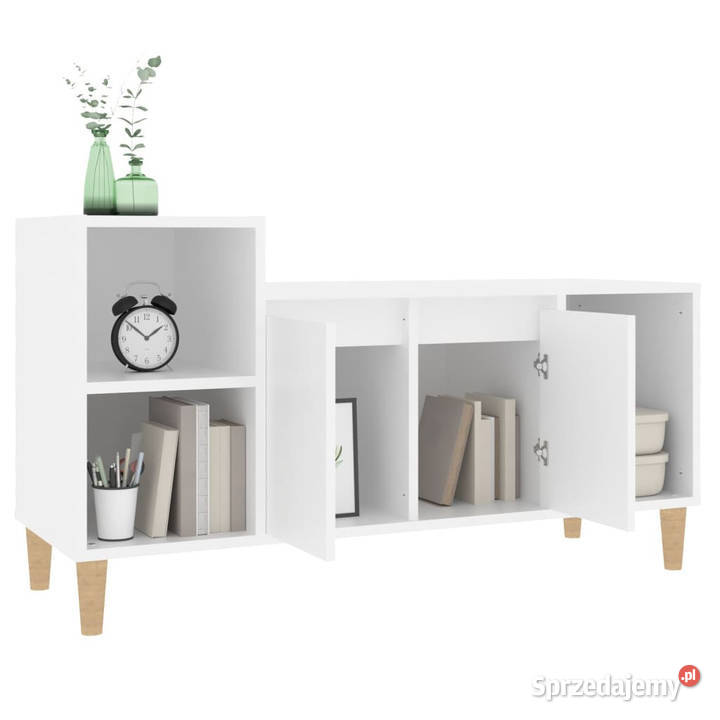 Szafka pod TV biała 100x35x55 materiał mazowieckie Warszawa