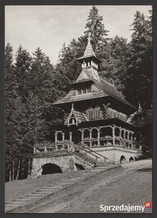 ZAKOPANE JASZCZURÓWKA 1966 BEZ OBIEGU Pocztówki i karty telefoniczne Łódź