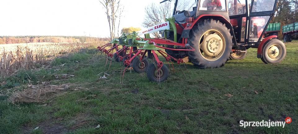 Przetrzasarka claas was 540 Claas Zgrabiarki i przetrząsacze Wołów