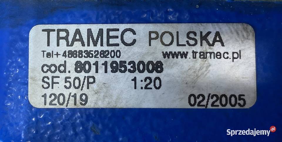 motoreduktor przekładnia 055kW 69obr 3fazowy kujawsko-pomorskie Pigża sprzedam