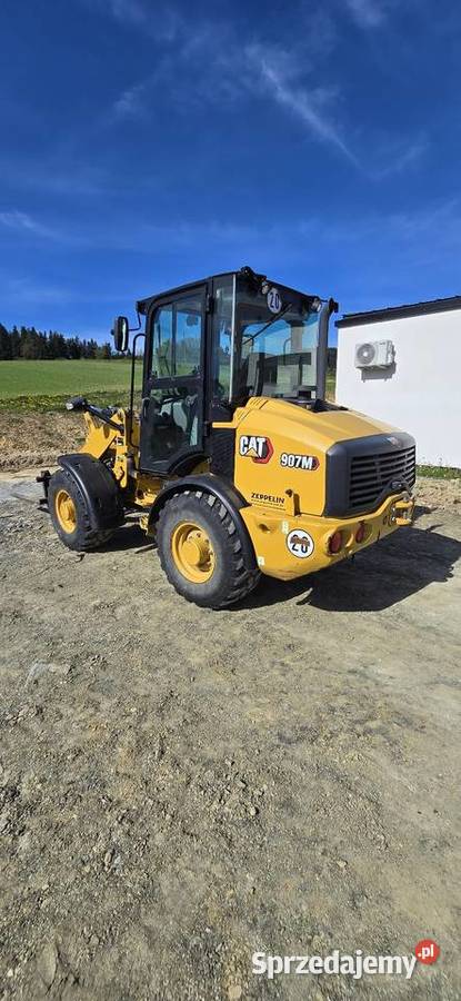 Ladowarka caterpillar 907m małopolskie sprzedam