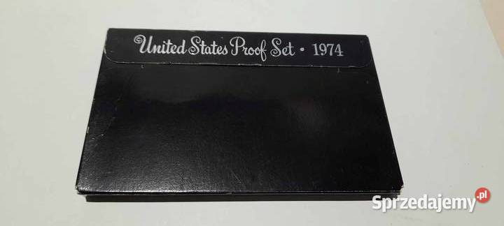 Kolekcjonerski Set monet USA 1974 Edycja Warszawa