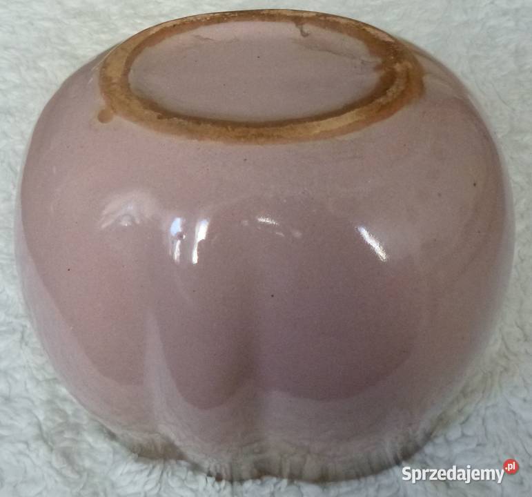Ceramiczny owalny wazon wys 15 Warszawa