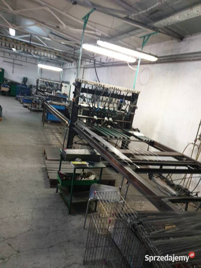 Automat do produkcji siatek zgrzewanych z drutu małopolskie Przysieka