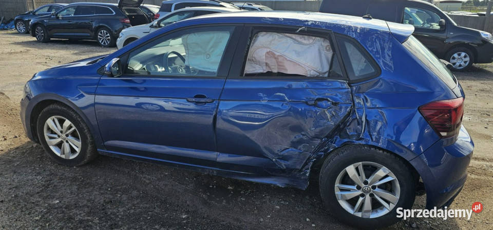 Volkswagen Polo Polo 10 akantara ledy VI 2017 isofix wielkopolskie Pleszew