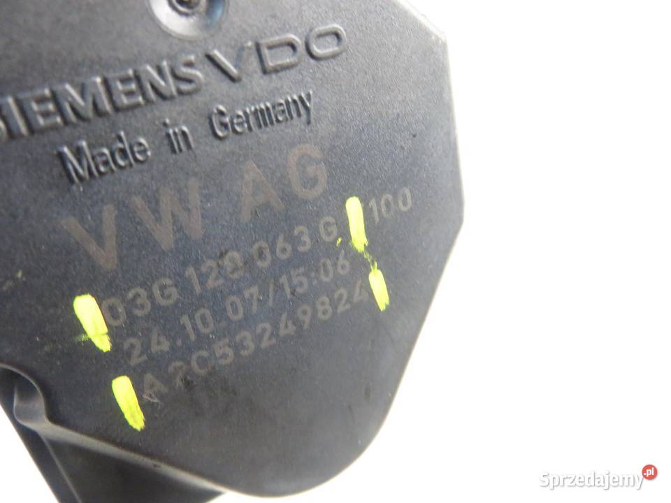 PRZEPUSTNICA VW PASSAT B6 20 TDI 03G128063G