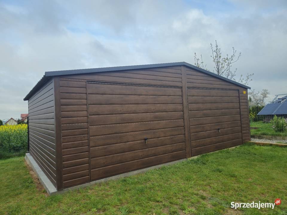 7x6 Garaże Blaszane Garaż Blaszany Blaszak Sprzedaż Garaże i miejsca postojowe Chełm