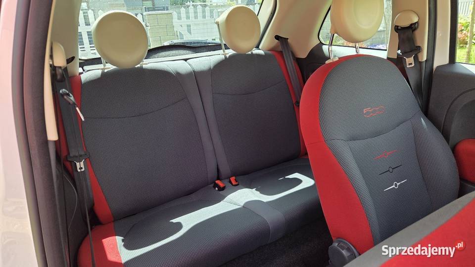 Fiat 500 Automat Polski Salon czujnik parkowania Gdańsk