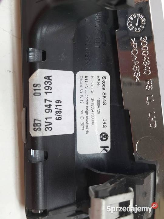 DEKOR LISTWA OZDOBNA AMBIENTE LEWY EU 3V