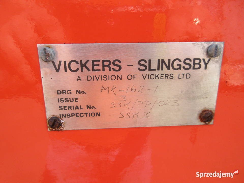 AGREGAT HYDRAULICZNY VICKER SLINGSBY SILNIK FORD Wąchock