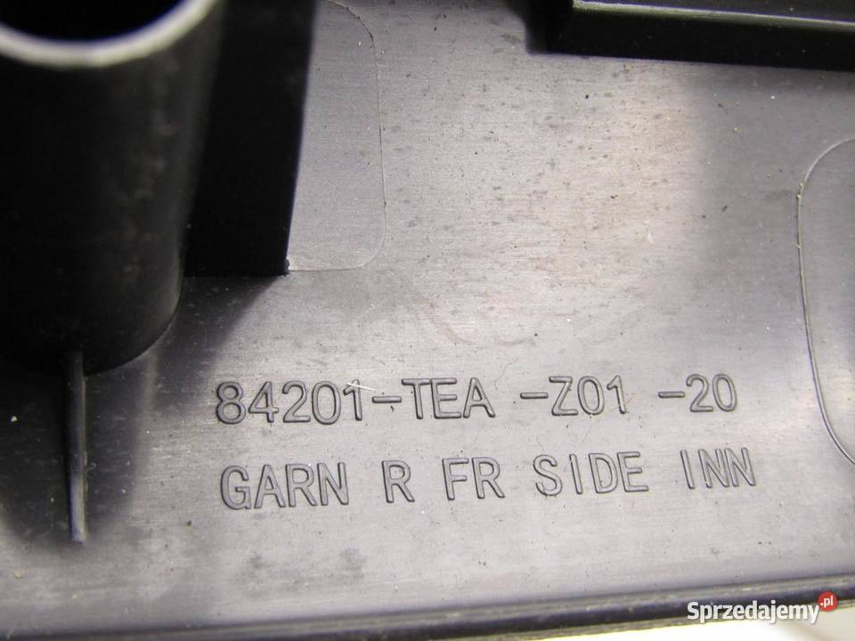 LISTWA NAKŁADKA PROGU PRAWY PRZÓD HONDA CIVIC X