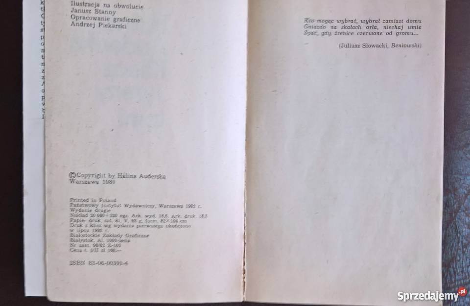 Miecz Syreny Halina Auderska Wrocław