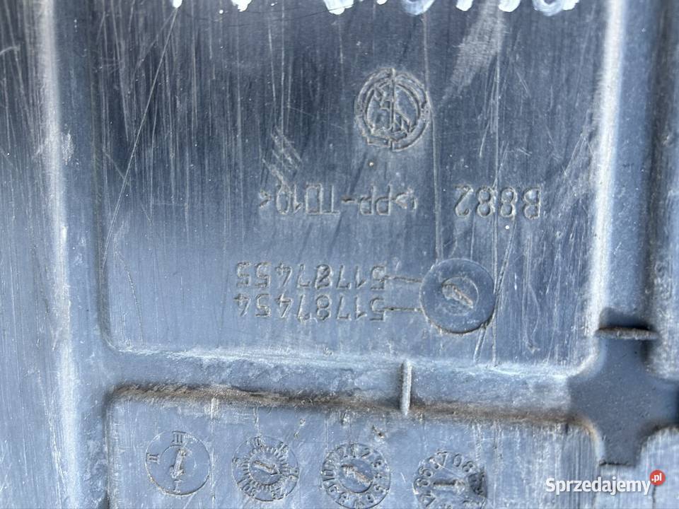 Osłona pod silnik Fiat bravo 2 51787454 Pozostałe Bydgoszcz